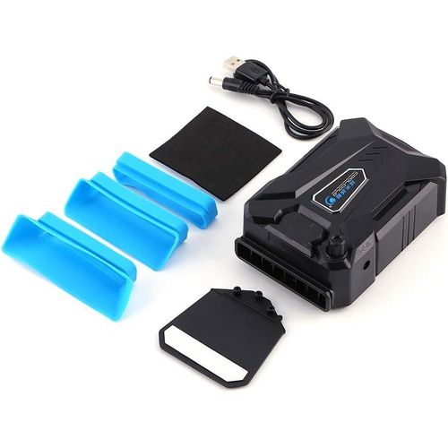 Refroidisseur externe pour ordinateur portable, alimenté par USB, vitesse de ventilation réglable, refroidisseur portable pour ordinateur portable - image 2