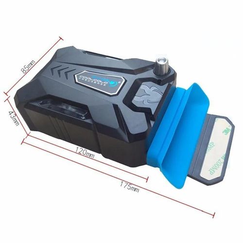 Refroidisseur externe pour ordinateur portable, alimenté par USB, vitesse de ventilation réglable, refroidisseur portable pour ordinateur portable - image 8