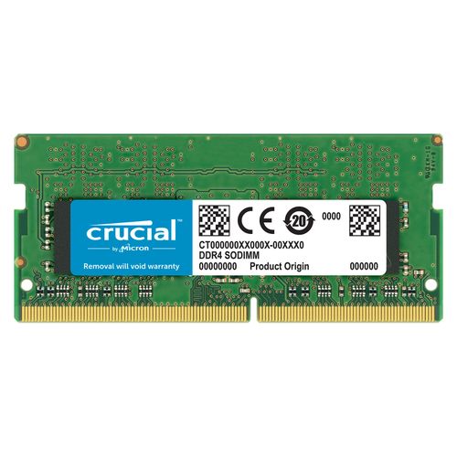 Crucial Barette Memoire Ram DDR4 - 8GB Portable CRUCIAL 2666 MHz- Noir