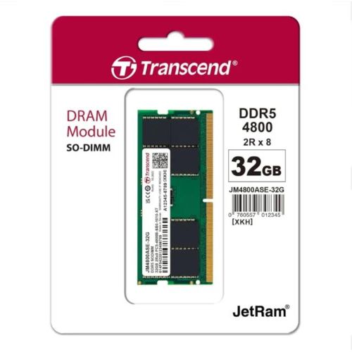 Transcend RAM DDR5 Portable 32GB DDR5 4800MHz