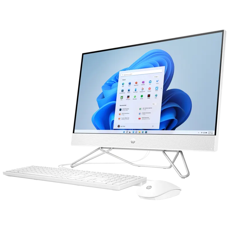 Hp All In One (24-cb1007nk) CORE I5-1235U - 8GB RAM / SSD 512GB SSD - Ecran 23.8" FHD - WHITE - image 2
